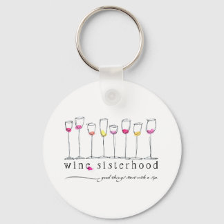 Wine Sisterhood Schlüsselanhänger