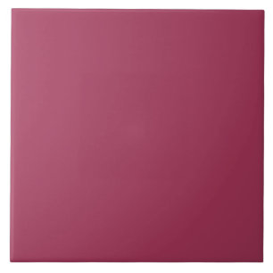 Wine Solid Color Fliese