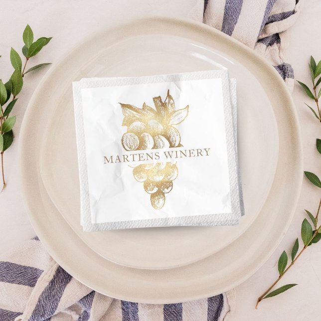 Wine tasting in der Fattoria Moncucchetto Serviette (Von Creator hochgeladen)