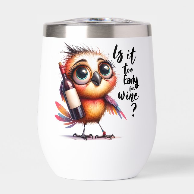 Wine Thermal Wine Tumbler (Vorderseite)