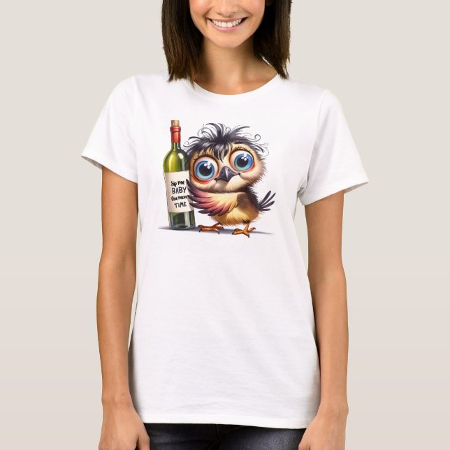 Wine Women's Basic T - Shirt (Vorderseite)