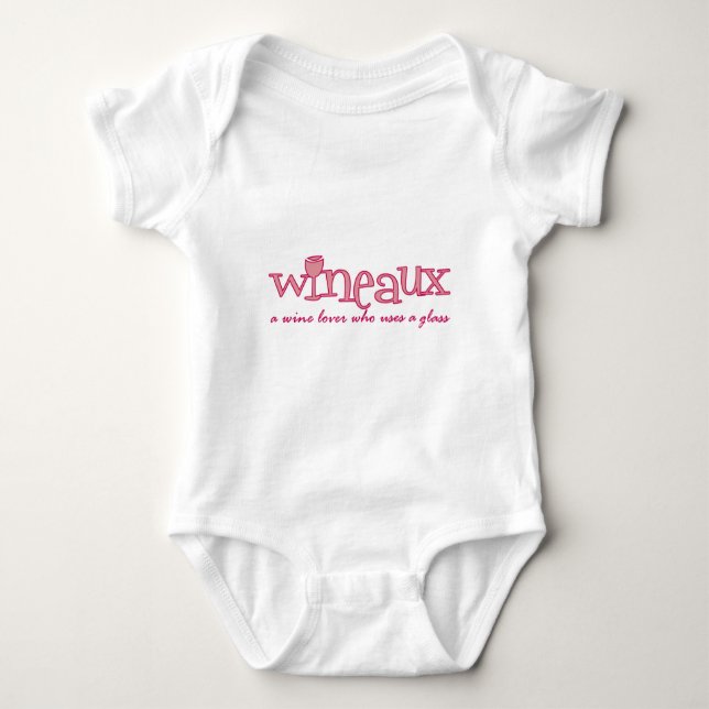 Wineaux definierte baby strampler (Vorderseite)