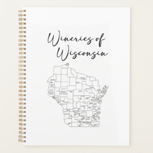 Wineries of Wisconsin Planer