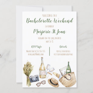 Winery Girls Weekend Invitation