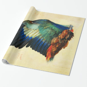WING AN EUROPEAN ROLLER Durer Geschenkpapier