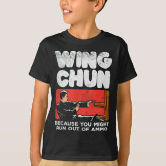 Wing Chun kämpfter chinesischer Kampfkunst Funny Z T-Shirt