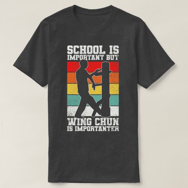 Wing Chun Kung Fu 2 T-Shirt (Design vorne)