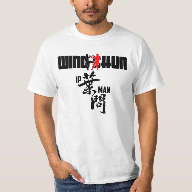 Wing Chun - Kung Fu "Ip Man" T-Shirt (Vorderseite)