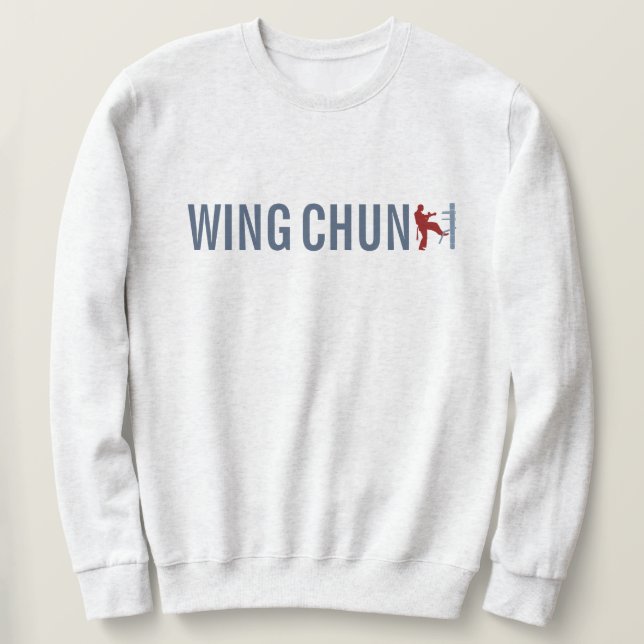Wing Chun Kung Fu Sweatshirt (Design vorne)