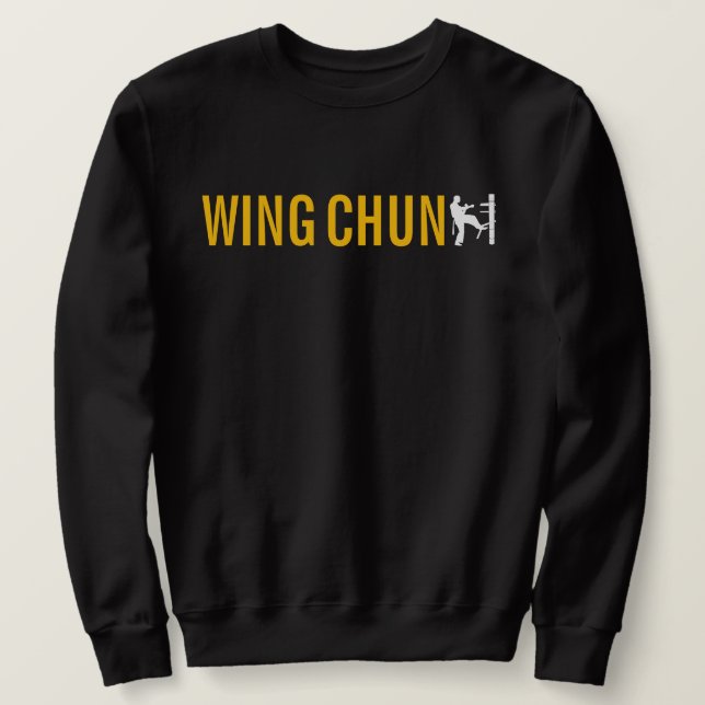 Wing Chun Kung Fu Sweatshirt (Design vorne)
