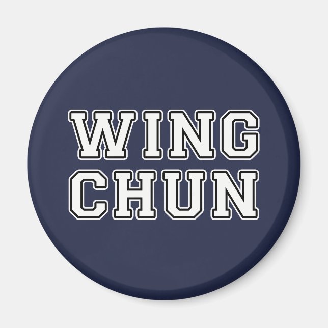 Wing Chun Magnet (Vorne)