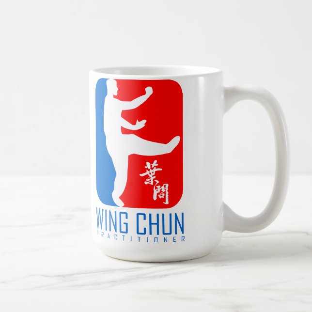 Wing Chun Practitioner "Ip Man Style" Kaffeetasse (Rechts)