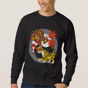 Wing Chun Wing Tsun Kung Fu Kampfkünste Sp Sweatshirt