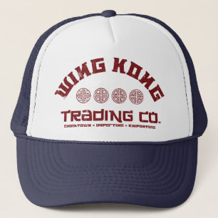 wing das kong, das großes Problem Co. in weniger Truckerkappe