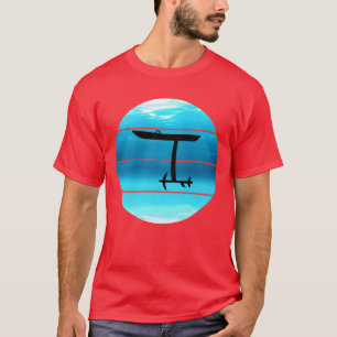 Wing Foiling Hydrofoil Surfen Surfen Wassersport b T-Shirt