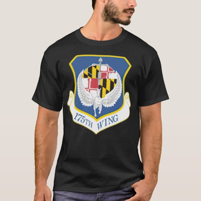 Wing Maryland Air National Guard Military Pa T-Shirt (Vorderseite)
