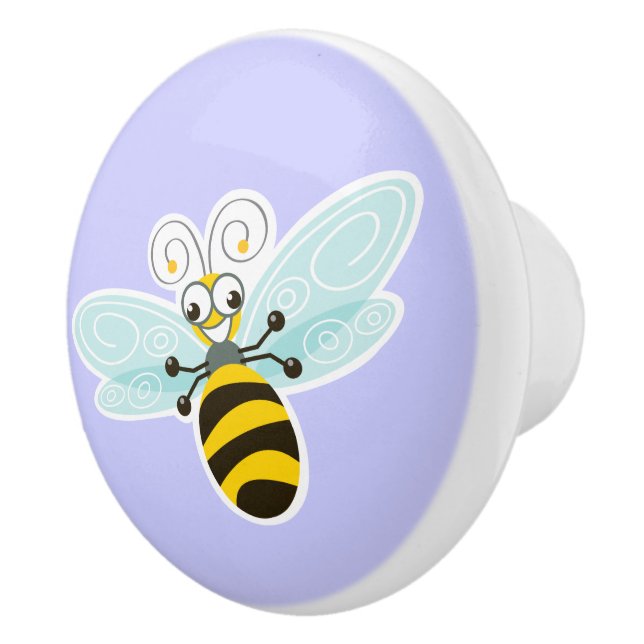 Wing-Nutz™_Bumble Bee (Buzz)_Sweet & Fun Dekoratio Keramikknauf (Rechts)