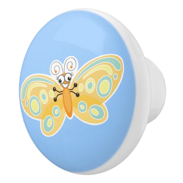 Wing-Nutz™_Butterfly (Beatrice)_Sweet & Fun Dekora Keramikknauf (Rechts)