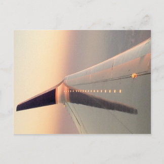Wing Sunset 2 Postkarte
