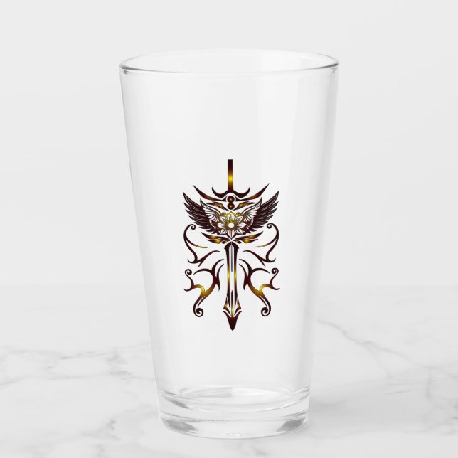 Wing Sword Drinkware Glas (Vorderseite)
