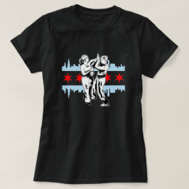 Wing Tsun Chicago Skyline T-Shirt