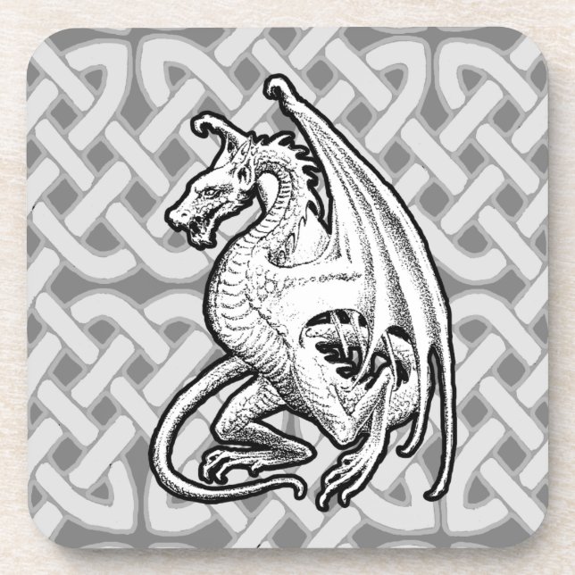 Winged Dragon Getränkeuntersetzer (Vorderseite)