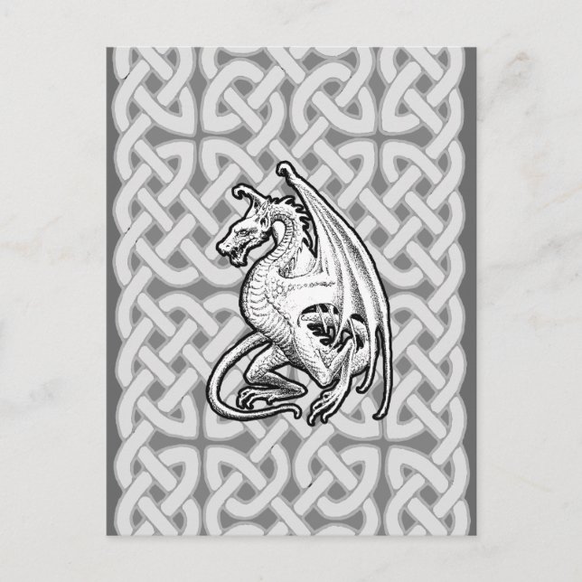Winged Dragon Postkarte (Vorderseite)
