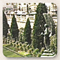 Winged Engels-Statue-Bad England 1986 snap-11737a
