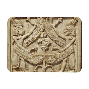 Winged Genies, Assyrian Zeitraum, c.750 BC Magnet