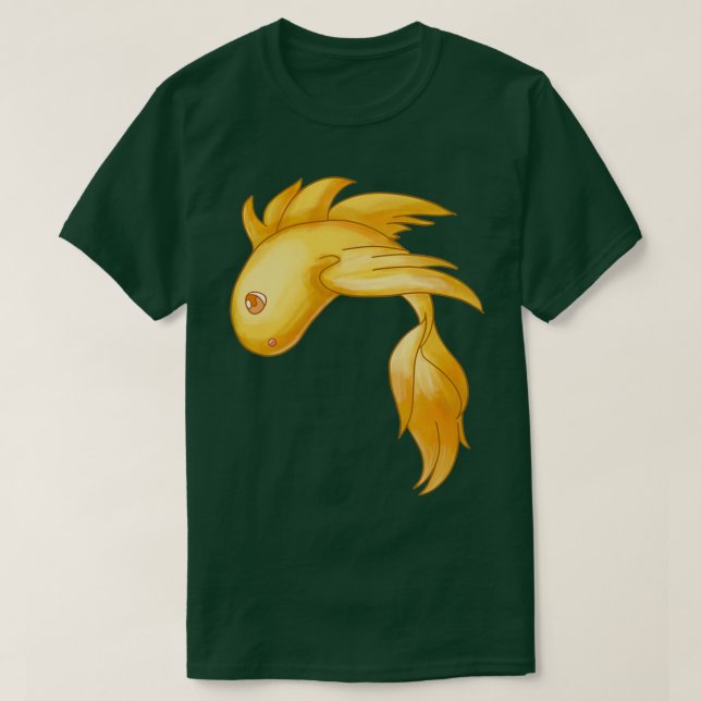 Winged Goldfish T-Shirt (Design vorne)