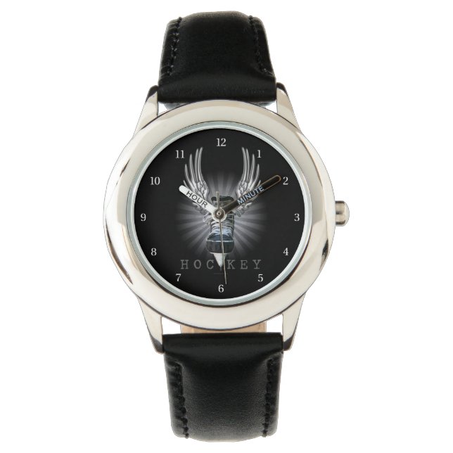 Winged Hockey Armbanduhr (Vorderseite)