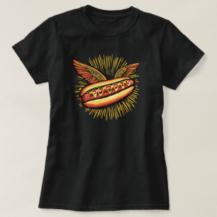 "Winged Hot Dog" T-Shirt