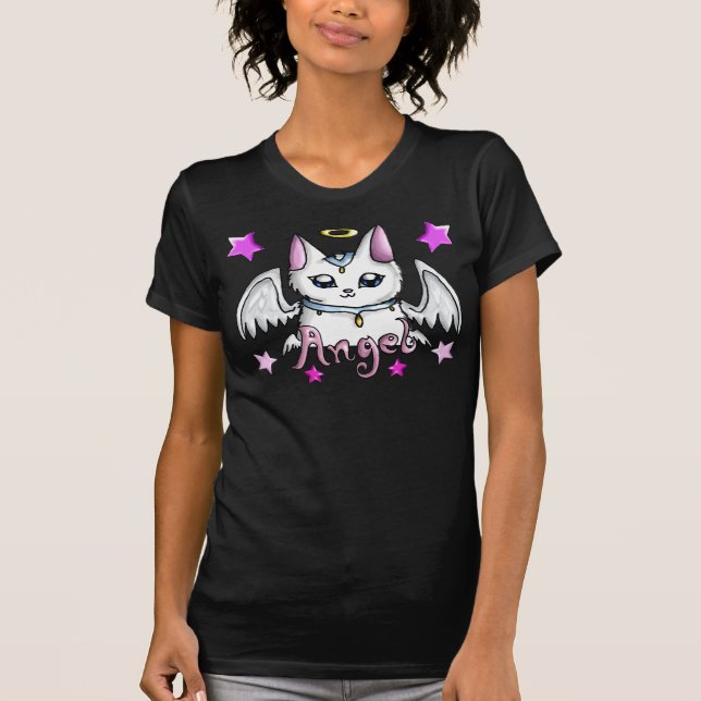 Winged Kitty T - SHIRT (Vorderseite)