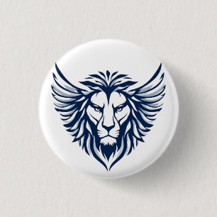 Winged Lion Button