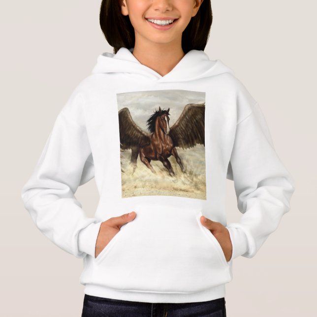 Winged Pegasus Hoodie (Vorderseite)
