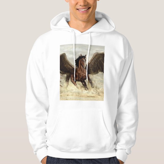 Winged Pegasus Hoodie (Vorderseite)