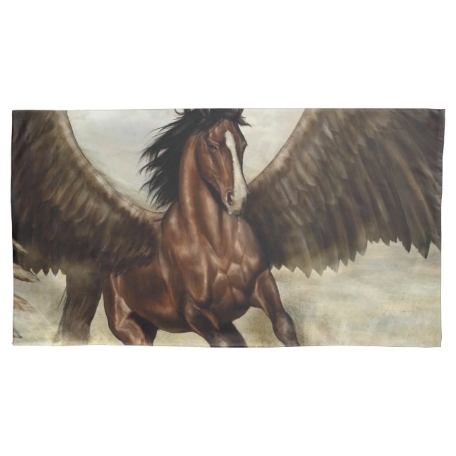 Winged Pegasus Kissenbezug (Vorderseite)