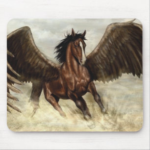 Winged Pegasus Mousepad