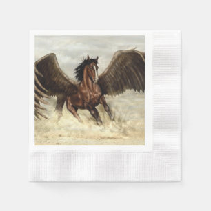 Winged Pegasus Serviette