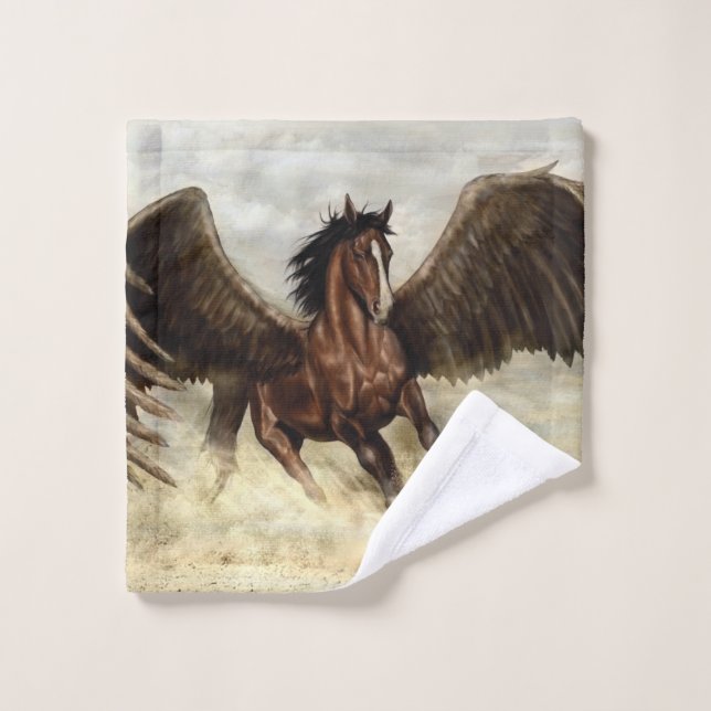 Winged Pegasus   Waschlappen (Waschlappen)