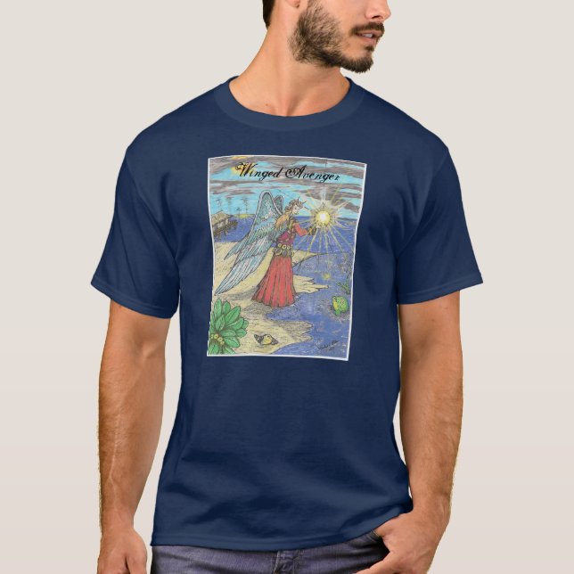 Winged Rächer T-Shirt (Vorderseite)