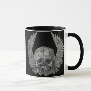 Winged Schädel Tasse