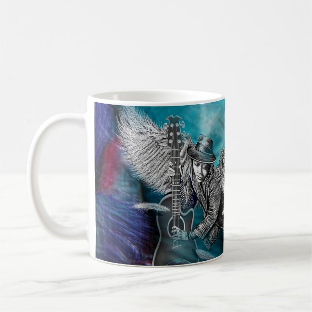 Winged Six String Kaffeetasse (Links)