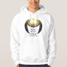 Winged Sun Disk Sweatshirt – Altes Ägyptisches Pro