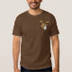Winged Trommel-Set Besticktes T-Shirt (Vorderseite)