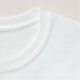 Winged Trommel-Set Besticktes T-Shirt (Detail - Hals (Weiß))