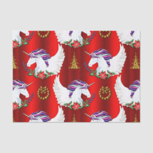 Winged Unicorn Seidenpapier