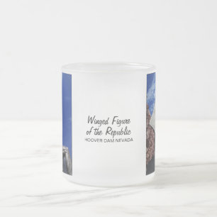 Winged Zahl der Republik 1255 Mattglastasse