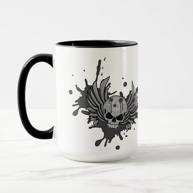 Wingelschädel Tasse (Links)