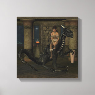 Wingless Friends Leinwanddruck